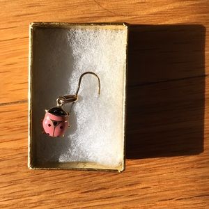 14k Gold ladybug pendant